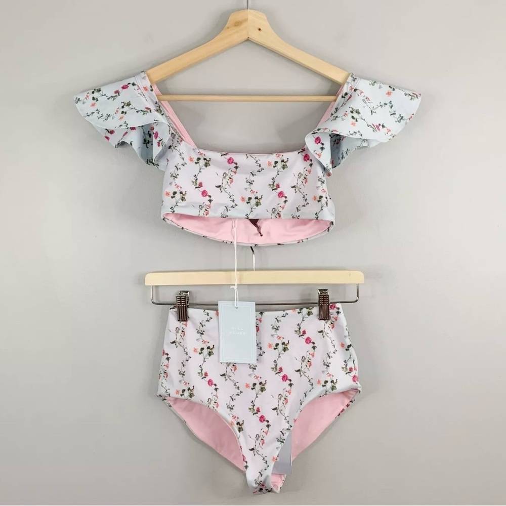 NWT Hill House Home Rosie swim suit bikini XS